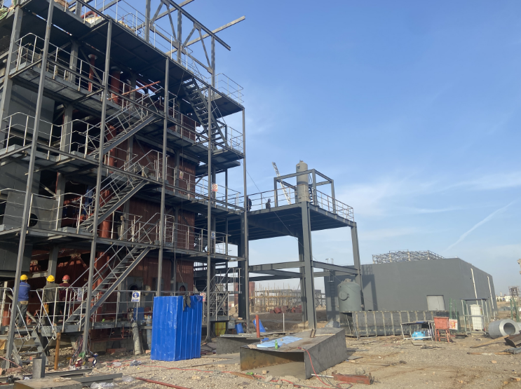 国度发展鼎新委朱险峰一行光临新疆J9集团 化工调研天然气使用情况